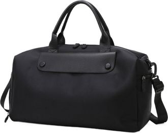 Generic Compatible For Fitness Bag Large Capacity Lightweight Yoga Storage Swimming Wet And Dry Separation Business(BLACK)