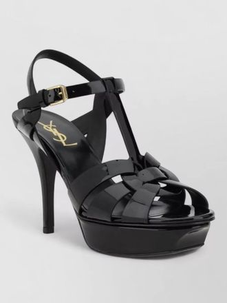 Saint Laurent leather tribute sandals