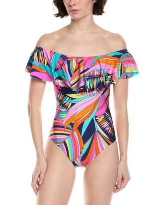 Trina Turk Monaco Ruffle One-Piece