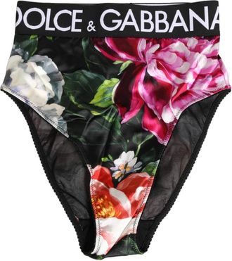 Dolce & Gabbana High-Waist Panty - Dames - Onderbroek - Veelkleurig - XS - Ondergoed