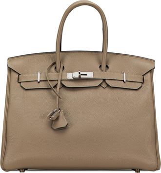 Hermès Gris Tourterelle Birkin Retourne 35
