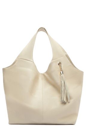 Arezzo Large Sonya Leather Hobo in Panacota at Nordstrom