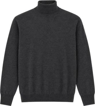 Canali Trui met coltrui - Heren - Coltruien - Grijs - L - Truien & Vesten