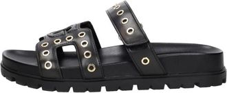 Guess Fashie Slider - Dames - Sandalen - Zwart - 36 EU - Schoenen
