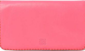 Loewe Pink Leather Clutch Bag Pouch (Pre-Owned)