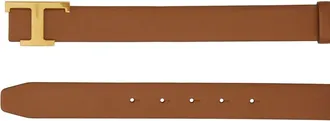 Tod's Reversible Calfskin Belt - Brown