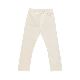 A Gold E Straight Jeans, male, Beige, Size: W34 Five-pocket 90s Jeans
