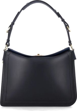 Lanvin Tassen, Dames, Zwart, ONE Size, Leer, Compagnon Tas