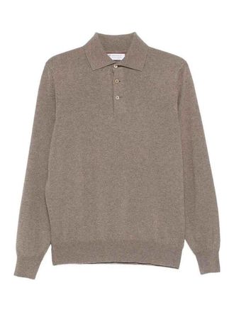 Brunello Cucinelli Cashmere polo-style sweater