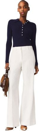 Maje Suit trousers in White at Nordstrom, Size 34 Eu