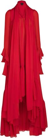 Giambattista Valli Abito in seta - Rosso
