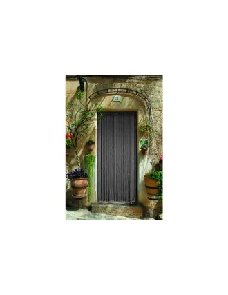 MOREL Port Corde Cot 90x200 Gris