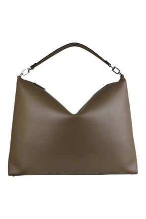 Toteme Toteme Leren tas met afgeschuinde randen Groen