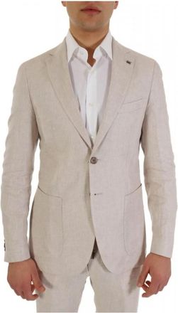 Michael Kors Jasjes > Blazers - Heren - Blazers - Beige - 2XL - Jassen