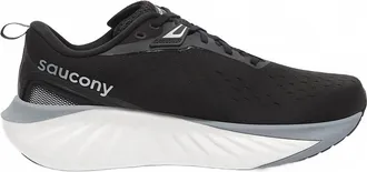 Saucony Mens Triumph 22 Running Shoes In Black White