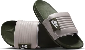 Nike Mens Offcourt Adjust Slides in Green | DQ9624-300