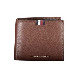 Tommy Hilfiger Bruine Leren Portemonnee