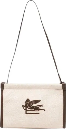 Etro Borsa a spalla Pegaso Paisley-Jacquard - - Bags - Donna - Beige - ONE SIZE