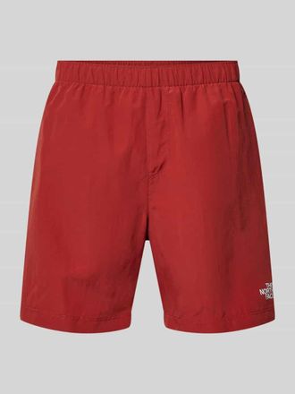 The North Face Shorts mit Label-Print Modell WATER in Rot, Gr&ouml;&szlig;e XXL