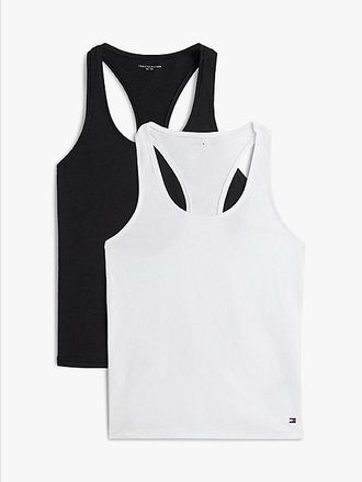 Tommy Hilfiger 2-Pack Hilfiger Flag Racerback Tank Tops