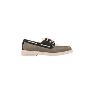 Karl Lagerfeld Kori Laced Shoe - Heren - Bootschoenen - Beige - 45 EU - Leer - Schoenen