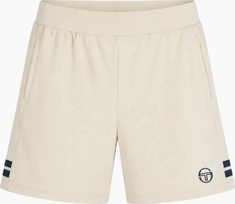 Sergio Tacchini Mens Sergio Tacchini New Orion Shorts Sandshell/Maritime Blue - Tan - Size: 33/32/32