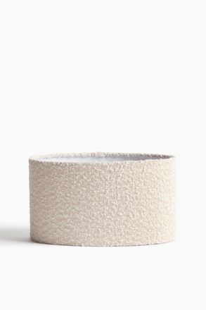 H&M Kleiner Lampenschirm aus Boucl&eacute; - Hellbeige