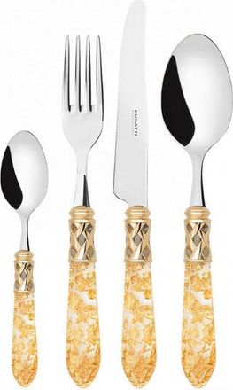 Bugatti Conjunto De 24 Piezas En La Galer&iacute;a De La Caja Paragliuzze Oro Transparente Aladdin Ghiera Dorata Bugatti