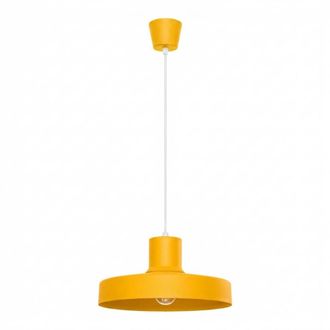 Sollux Lighting L&aacute;mpara colgantes amarillo acero alt. 120 cm