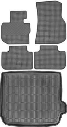 OEM Juego De Alfombrillas De Goma Para Coche Y Alfombrilla Para Maletero Para Bmw X4 G02 Suv A Partir De 2018