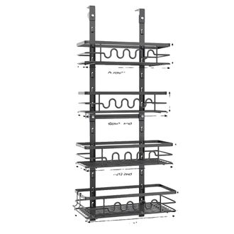 OEM Organizador De Despensa, Dise&ntilde;o De Puerta, Almacenamiento Multinivel, 4 Niveles