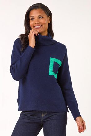 Roman Pocket Detail Knit Jumper