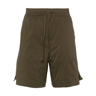 Canada Goose Military Green Logo Patch Shorts
