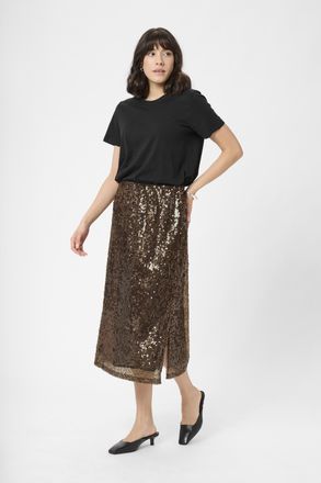 Kaffe Rok KAziggy Rok Slim fit dark brown