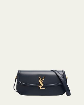 Saint Laurent Solferino Medium YSL Shoulder Bag in Smooth Leather