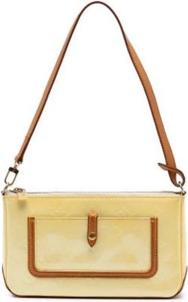 Louis Vuitton Pre-owned Mallory Schoudertas - Dames - Vintage Schoudertas - Geel - ONE Size - Leer - Vintage