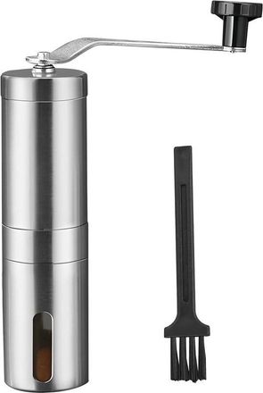 OEM Molinillo De Caf&eacute; Manual, Acero Inoxidable, Molinillo De Granos Con Ajustes Regulables, Desmontable, Lavable, Apto Para Aeropress, Espresso