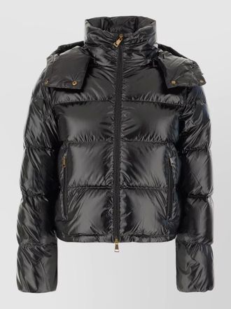 Moncler niveole hooded nylon down jacket