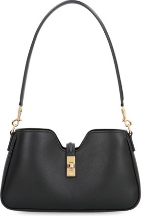 Celine Womens Camille 16 Leather Shoulder Bag Black Lamb Handbags Hand