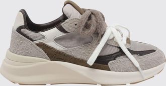 D.A.T.E. D. A.T. E. Sneakers Musa in pelle scamosciata e mesh con logo impresso