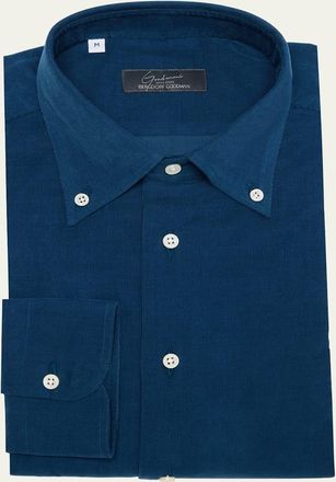 Bergdorf Goodman Mens Micro-Corduroy Overshirt