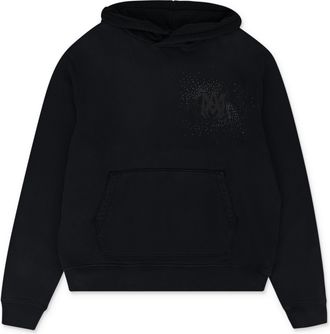 Amiri Faded Black Crystal Burst MA Hoodie