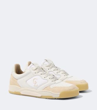 Christian Louboutin Zapatillas Bsktball 1 Retro de ante y piel