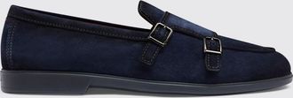 Santoni Monk Strap in pelle scamosciata