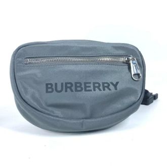 Burberry Pre-owned Nylon crossbody-bags - Heren - Pre-owned - Blauw - Maat: ONE Size Nylon