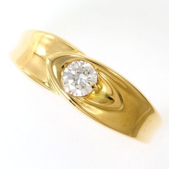 C&A Yellow Gold Yellow Gold (18K) Band Ring (Pre-Owned)