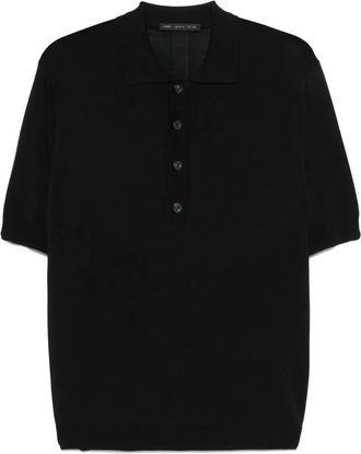 low brand Polo in maglia - Nero