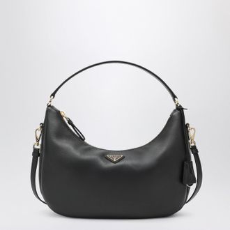 Prada Black leather shoulder bag
