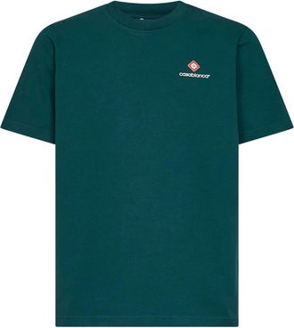 Casablanca T-shirts en Poloshirts - Heren - T-shirts - Groen - XL - Katoen - Tops