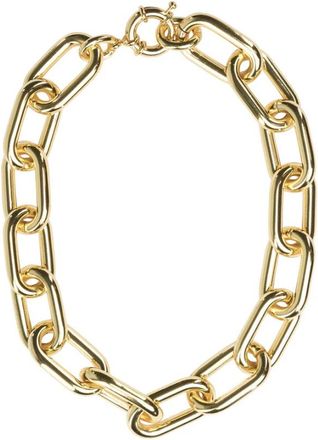 Federica Tosi Minimalistische Gouden Ketting Lineair Ontwerp - Dames - Armbanden - Geel - ONE Size - Accessoires